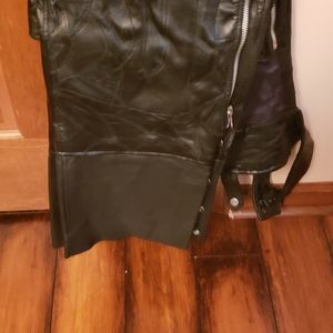 Men motorcycle chaps